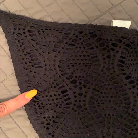 Black Net Effect Sexy Monokini - Picture 6 of 6